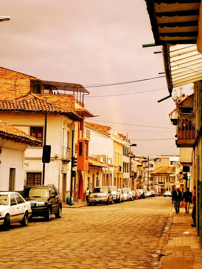The stone streets of Cuenca's Centro Histórico